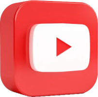 logo youtube 3d